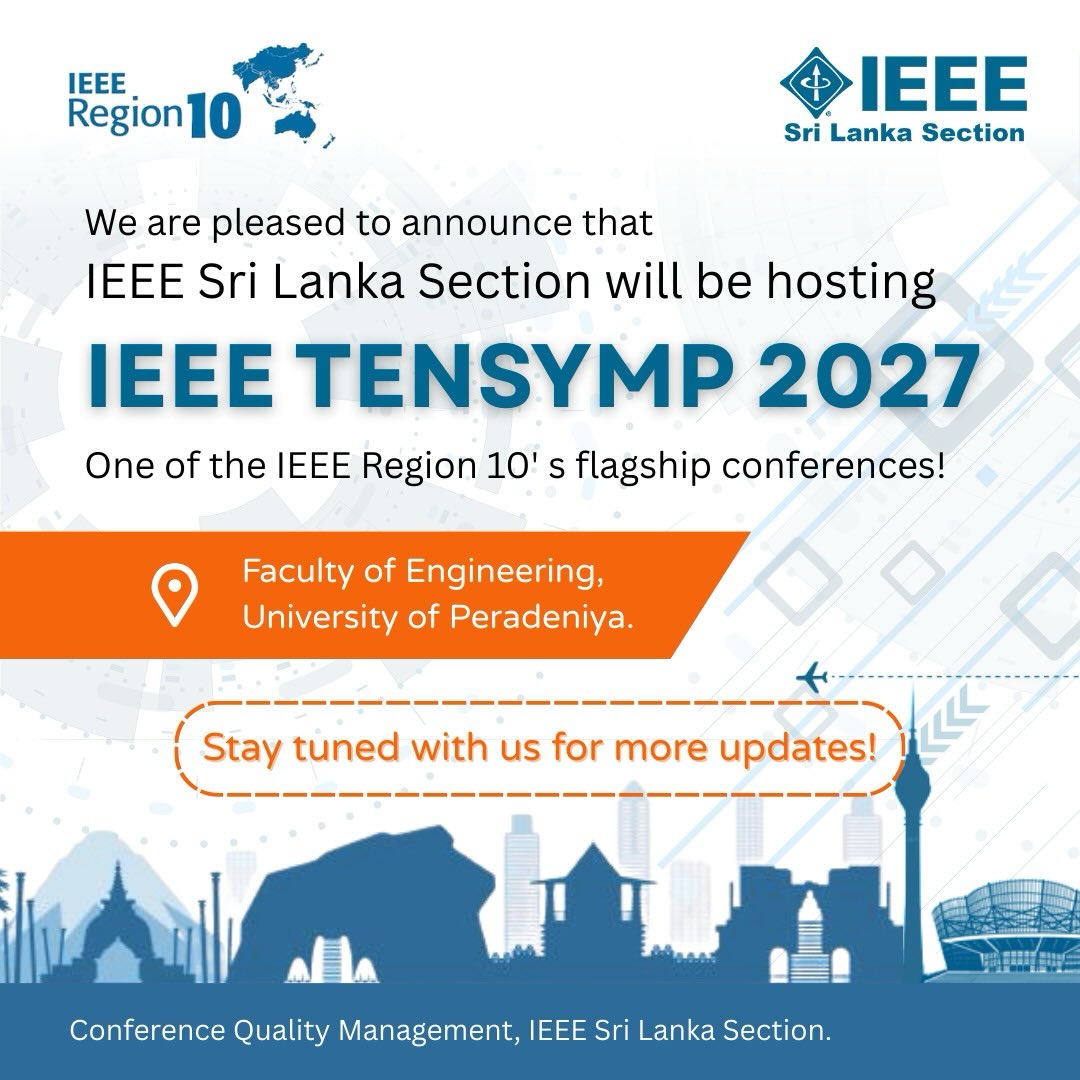IEEE TENSYMP 2027 Announcement